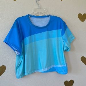 Epcot Toothpaste wall crop top size 3xl BNWOT